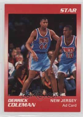 1990-91 Star - Ad Cards #_DECO - Derrick Coleman