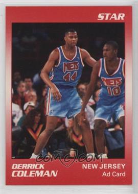 1990-91 Star - Ad Cards #_DECO - Derrick Coleman
