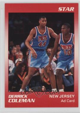 1990-91 Star - Ad Cards #_DECO - Derrick Coleman