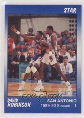 1990-91 Star David Robinson Blue - [Base] #4 - David Robinson