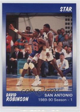 1990-91 Star David Robinson Blue - [Base] #4 - David Robinson
