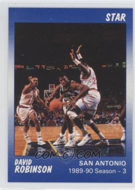 1990-91 Star David Robinson Blue - [Base] #6 - David Robinson