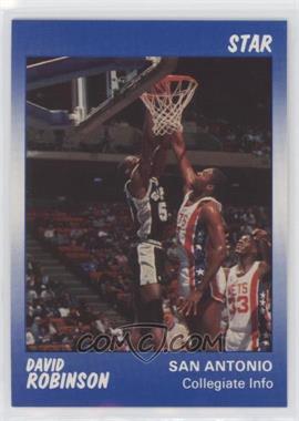 1990-91 Star David Robinson Blue - [Base] #7 - David Robinson