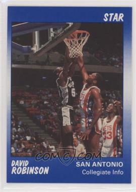 1990-91 Star David Robinson Blue - [Base] #7 - David Robinson