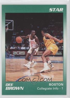 1990-91 Star Dee Brown - [Base] #4 - Dee Brown