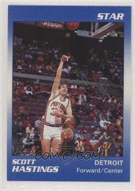 1990-91 Star Home Respiratory Health Care, Inc. Detroit Pistons - [Base] #6 - Scott Hastings