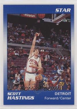 1990-91 Star Home Respiratory Health Care, Inc. Detroit Pistons - [Base] #6 - Scott Hastings