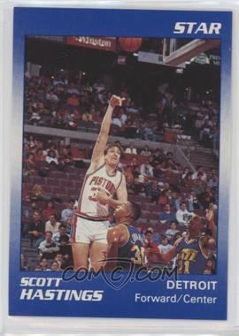 1990-91 Star Home Respiratory Health Care, Inc. Detroit Pistons - [Base] #6 - Scott Hastings