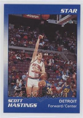 1990-91 Star Home Respiratory Health Care, Inc. Detroit Pistons - [Base] #6 - Scott Hastings