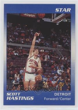 1990-91 Star Home Respiratory Health Care, Inc. Detroit Pistons - [Base] #6 - Scott Hastings