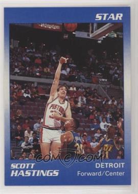 1990-91 Star Home Respiratory Health Care, Inc. Detroit Pistons - [Base] #6 - Scott Hastings