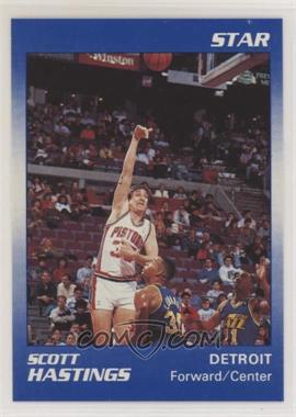 1990-91 Star Home Respiratory Health Care, Inc. Detroit Pistons - [Base] #6 - Scott Hastings