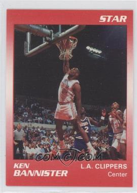 1990-91 Star Kudos Los Angeles Clippers - [Base] #_KEBA - Ken Bannister