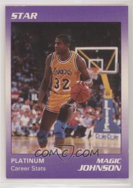 1990-91 Star Platinum - [Base] #37 - Magic Johnson /1000