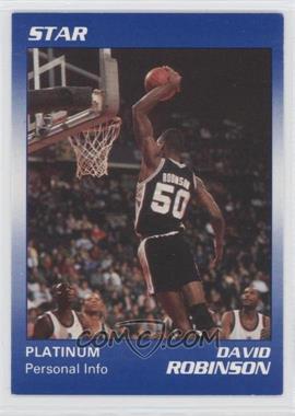 1990-91 Star Platinum - [Base] #62 - David Robinson /1000