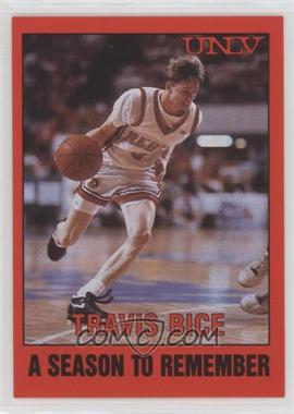 1990-91 UNLV Runnin' Rebels A Season To Remember - [Base] #5 - Travis Bice