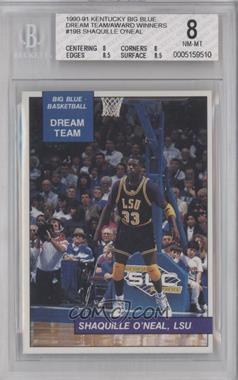 1990-91 Wildcat News Big Blue Basketball Dream Team - [Base] #19 - Shaquille O'Neal [BGS 8 NM‑MT]
