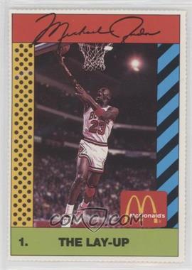 1990 McDonald's Sports Illustrated for Kids Sports Tips - Michael Jordan - Pink Stripe Back #1 - Michael Jordan