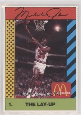 1990 McDonald's Sports Illustrated for Kids Sports Tips - Michael Jordan - Pink Stripe Back #1 - Michael Jordan