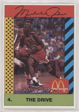 1990 McDonald's Sports Illustrated for Kids Sports Tips - Michael Jordan - Pink Stripe Back #4 - Michael Jordan