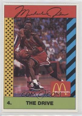 1990 McDonald's Sports Illustrated for Kids Sports Tips - Michael Jordan - Pink Stripe Back #4 - Michael Jordan