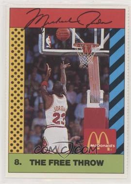 1990 McDonald's Sports Illustrated for Kids Sports Tips - Michael Jordan - Pink Stripe Back #8 - Michael Jordan