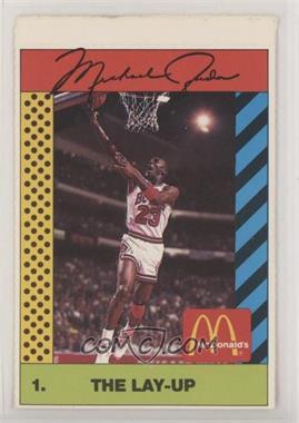 1990 McDonald's Sports Illustrated for Kids Sports Tips - Michael Jordan - Red Stripe Back #1 - Michael Jordan