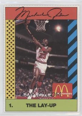 1990 McDonald's Sports Illustrated for Kids Sports Tips - Michael Jordan - Red Stripe Back #1 - Michael Jordan