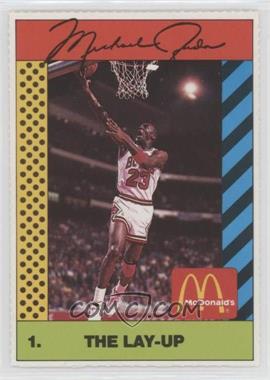 1990 McDonald's Sports Illustrated for Kids Sports Tips - Michael Jordan - Red Stripe Back #1 - Michael Jordan