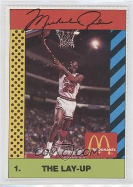 1990 McDonald's Sports Illustrated for Kids Sports Tips - Michael Jordan - Red Stripe Back #1 - Michael Jordan