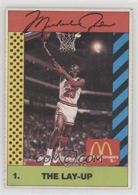 1990 McDonald's Sports Illustrated for Kids Sports Tips - Michael Jordan - Red Stripe Back #1 - Michael Jordan