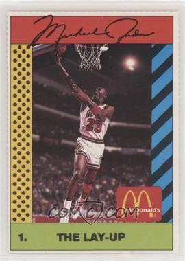 1990 McDonald's Sports Illustrated for Kids Sports Tips - Michael Jordan - Red Stripe Back #1 - Michael Jordan