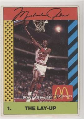 1990 McDonald's Sports Illustrated for Kids Sports Tips - Michael Jordan - Red Stripe Back #1 - Michael Jordan