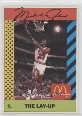 1990 McDonald's Sports Illustrated for Kids Sports Tips - Michael Jordan - Red Stripe Back #1 - Michael Jordan