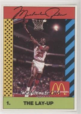 1990 McDonald's Sports Illustrated for Kids Sports Tips - Michael Jordan - Red Stripe Back #1 - Michael Jordan