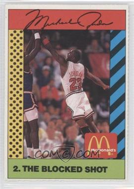 1990 McDonald's Sports Illustrated for Kids Sports Tips - Michael Jordan - Red Stripe Back #2 - Michael Jordan