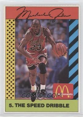 1990 McDonald's Sports Illustrated for Kids Sports Tips - Michael Jordan - Red Stripe Back #5 - Michael Jordan