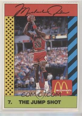 1990 McDonald's Sports Illustrated for Kids Sports Tips - Michael Jordan - Red Stripe Back #7 - Michael Jordan [Altered]