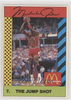 1990 McDonald's Sports Illustrated for Kids Sports Tips - Michael Jordan - Red Stripe Back #7 - Michael Jordan