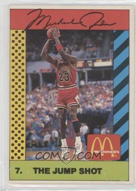 1990 McDonald's Sports Illustrated for Kids Sports Tips - Michael Jordan - Red Stripe Back #7 - Michael Jordan