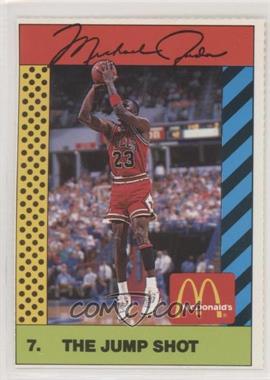 1990 McDonald's Sports Illustrated for Kids Sports Tips - Michael Jordan - Red Stripe Back #7 - Michael Jordan