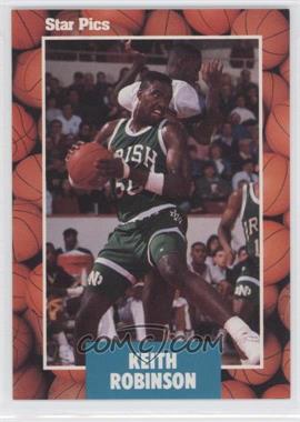 1990 Star Pics - [Base] - Autographs #13 - Keith Robinson