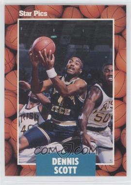 1990 Star Pics - [Base] - Autographs #9 - Dennis Scott