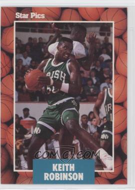 1990 Star Pics - [Base] #13 - Keith Robinson