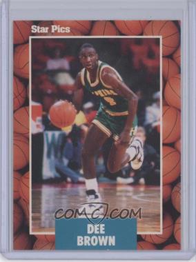 1990 Star Pics - [Base] #8 - Dee Brown