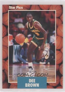 1990 Star Pics - [Base] #8 - Dee Brown