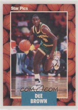 1990 Star Pics - [Base] #8 - Dee Brown