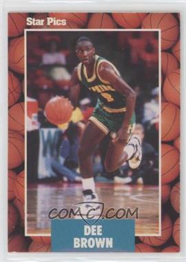 1990 Star Pics - [Base] #8 - Dee Brown