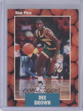 1990 Star Pics - [Base] #8 - Dee Brown