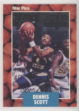 1990 Star Pics - [Base] #9 - Dennis Scott